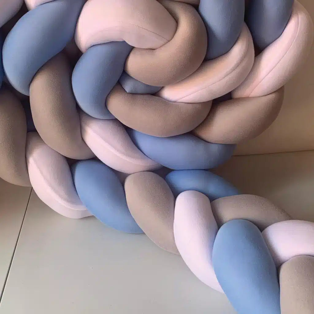 Protector de Cuna Trenzado 3 Líneas