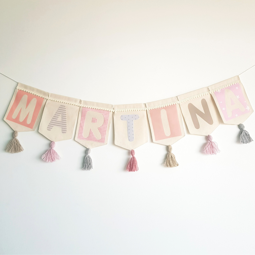 Banderin Personalizado Boho