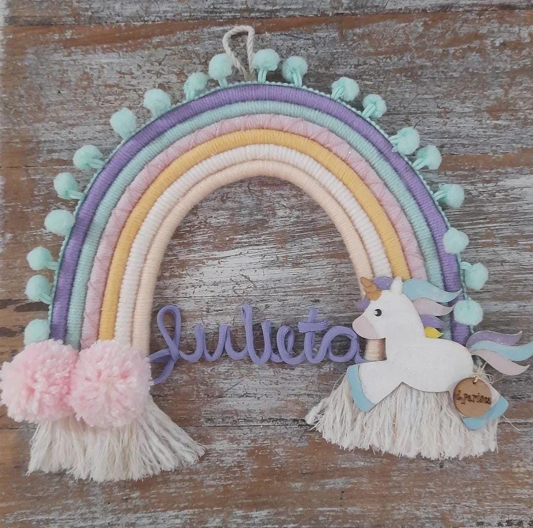 Arcoíris Personalizado  Unicornio