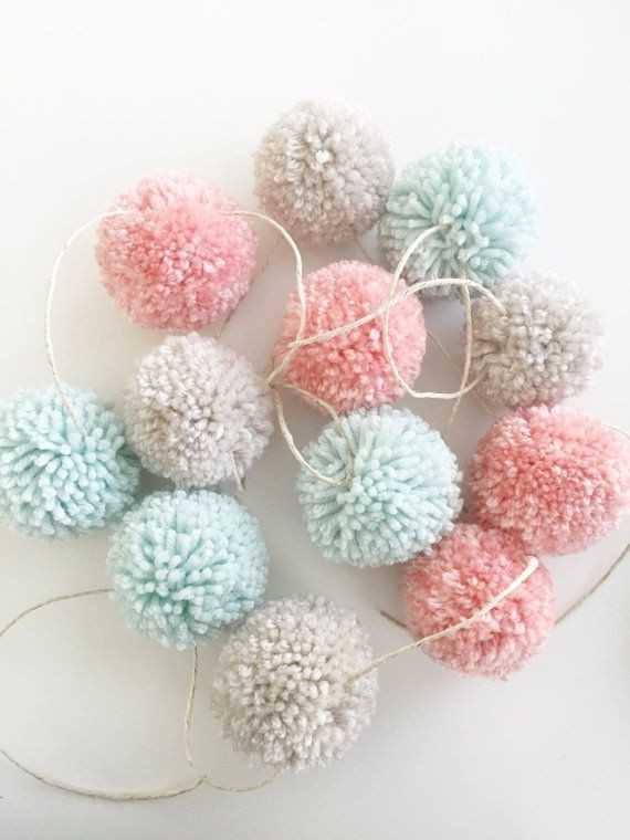Guirnalda de Pompones