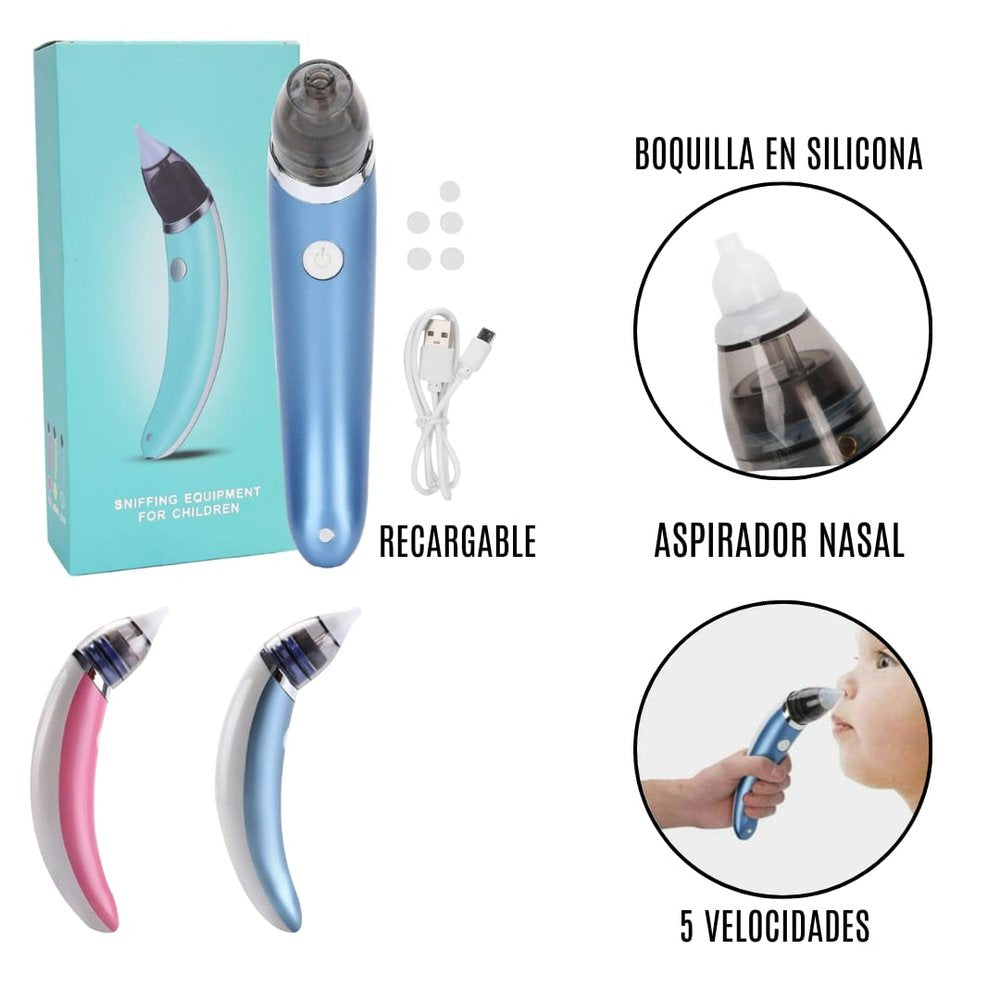 Aspirador nasal eléctrico