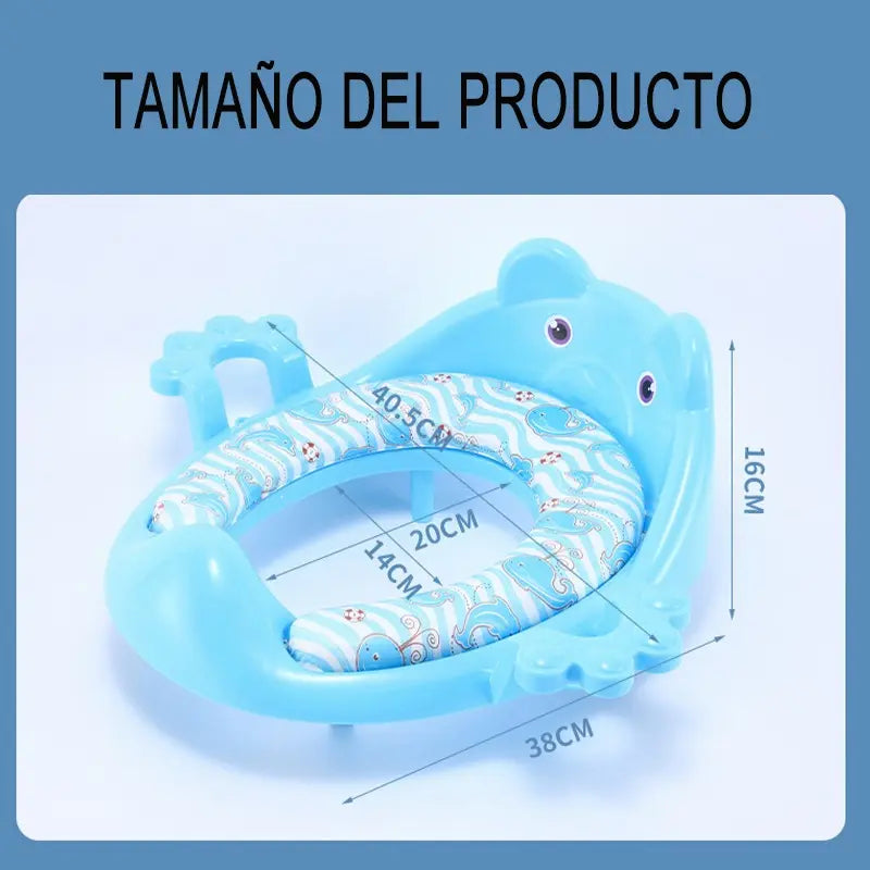 Asiento entrenador reductor de baño