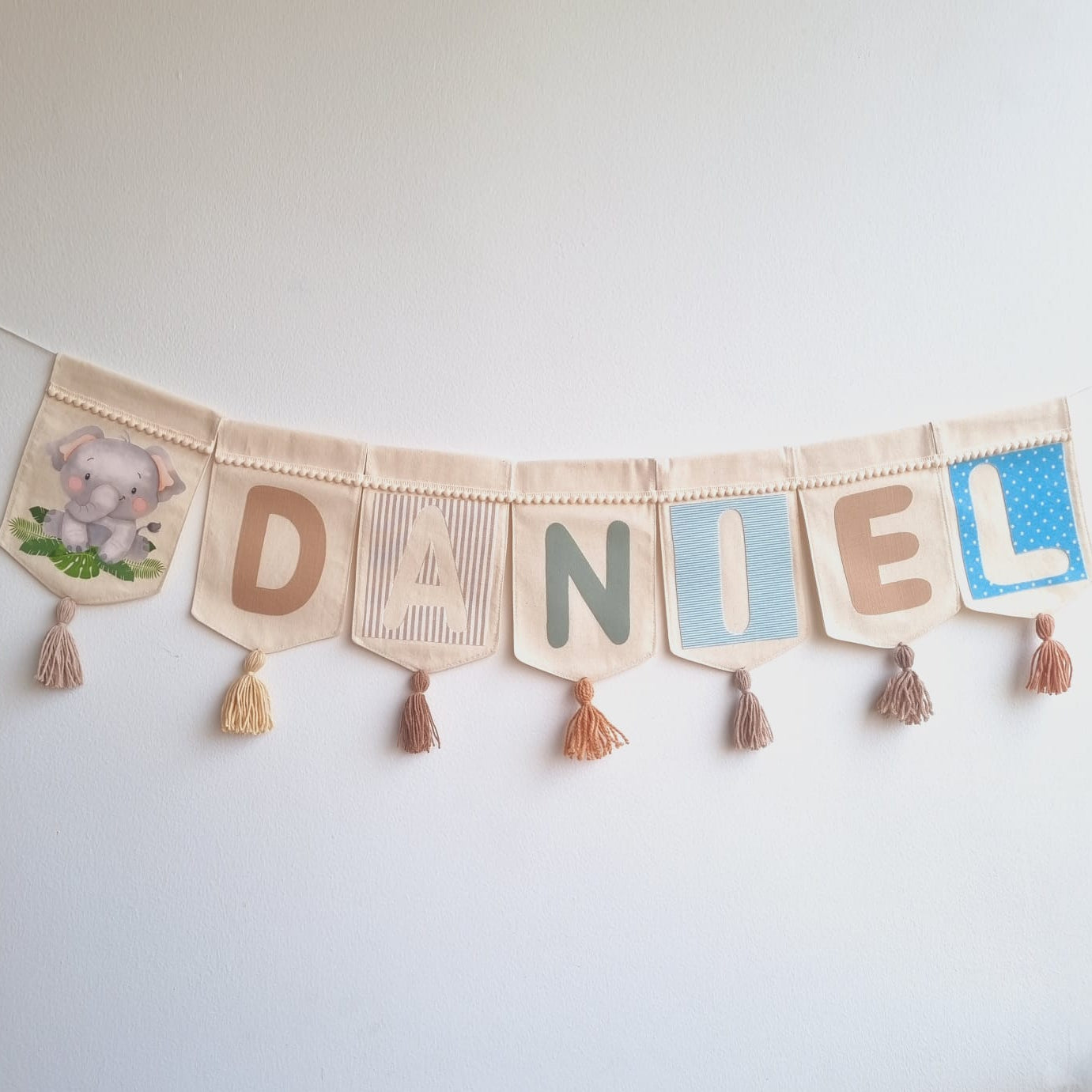 Banderin Personalizado Elephant