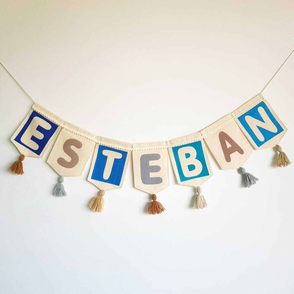 Banderin Personalizado Blue