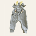 Overol Elefante Tallas 0-6 a 6t