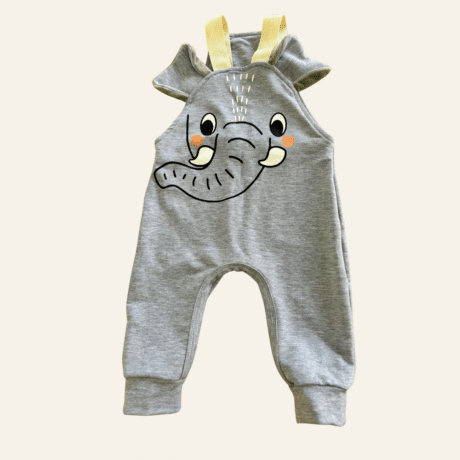 Overol Elefante Tallas 0-6 a 6t