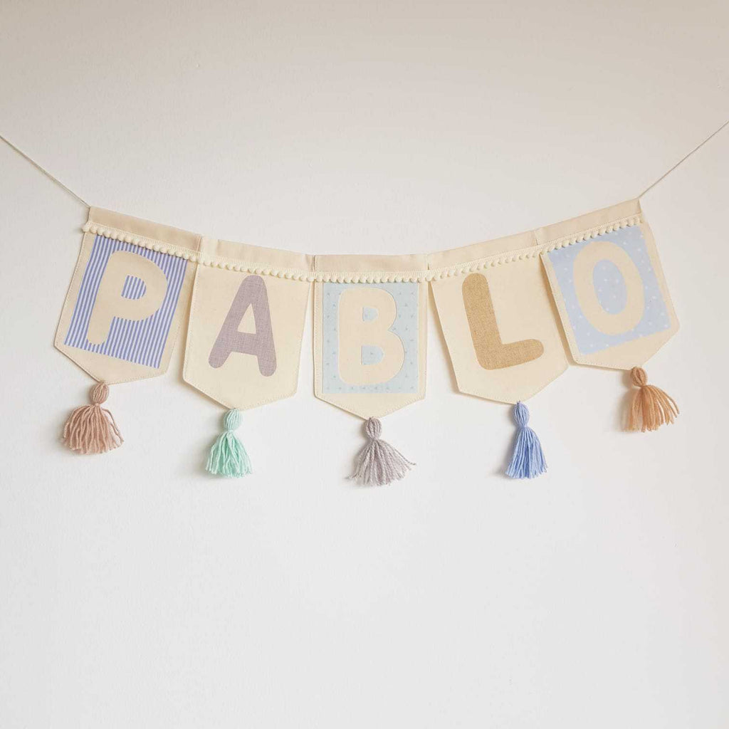 Banderin Personalizado Blue Sky