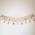 Banderin Personalizado Rainbow Boho