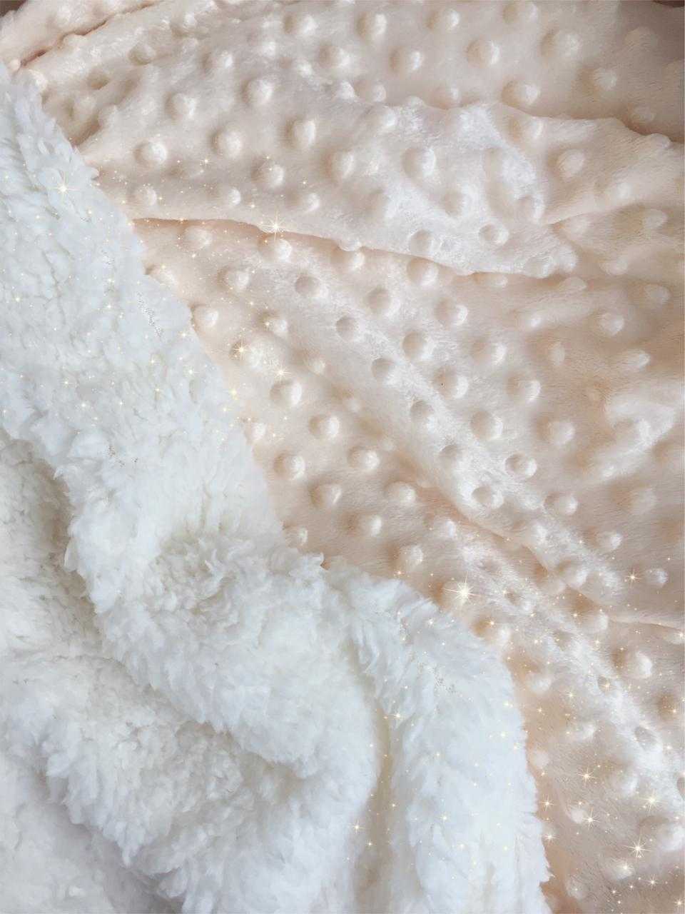 Cobija Doble Faz Burbujas Beige