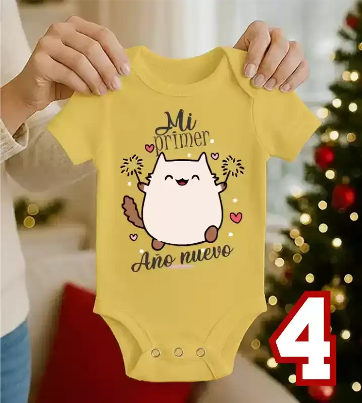 Bodys Mi Primer Año Nuevo