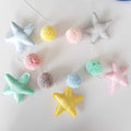 Guirnalda de Estrellas y Pompones Sky