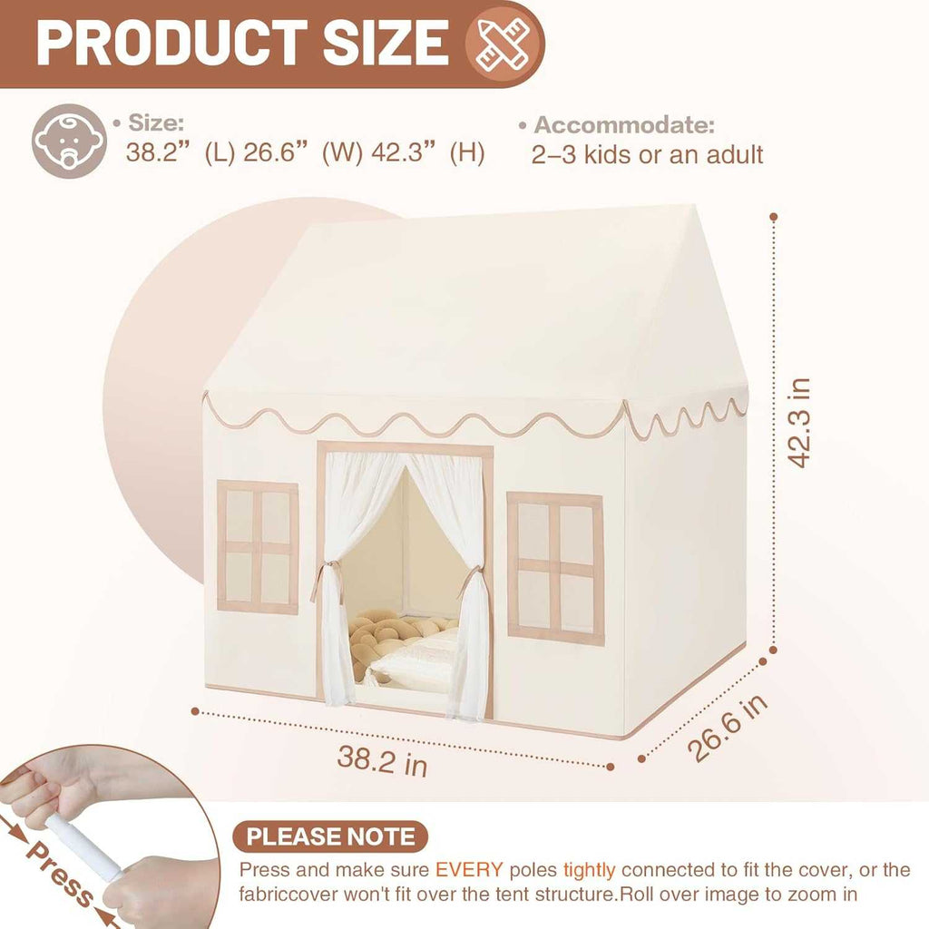 Carpa Casita con Guirnalda y Luces
