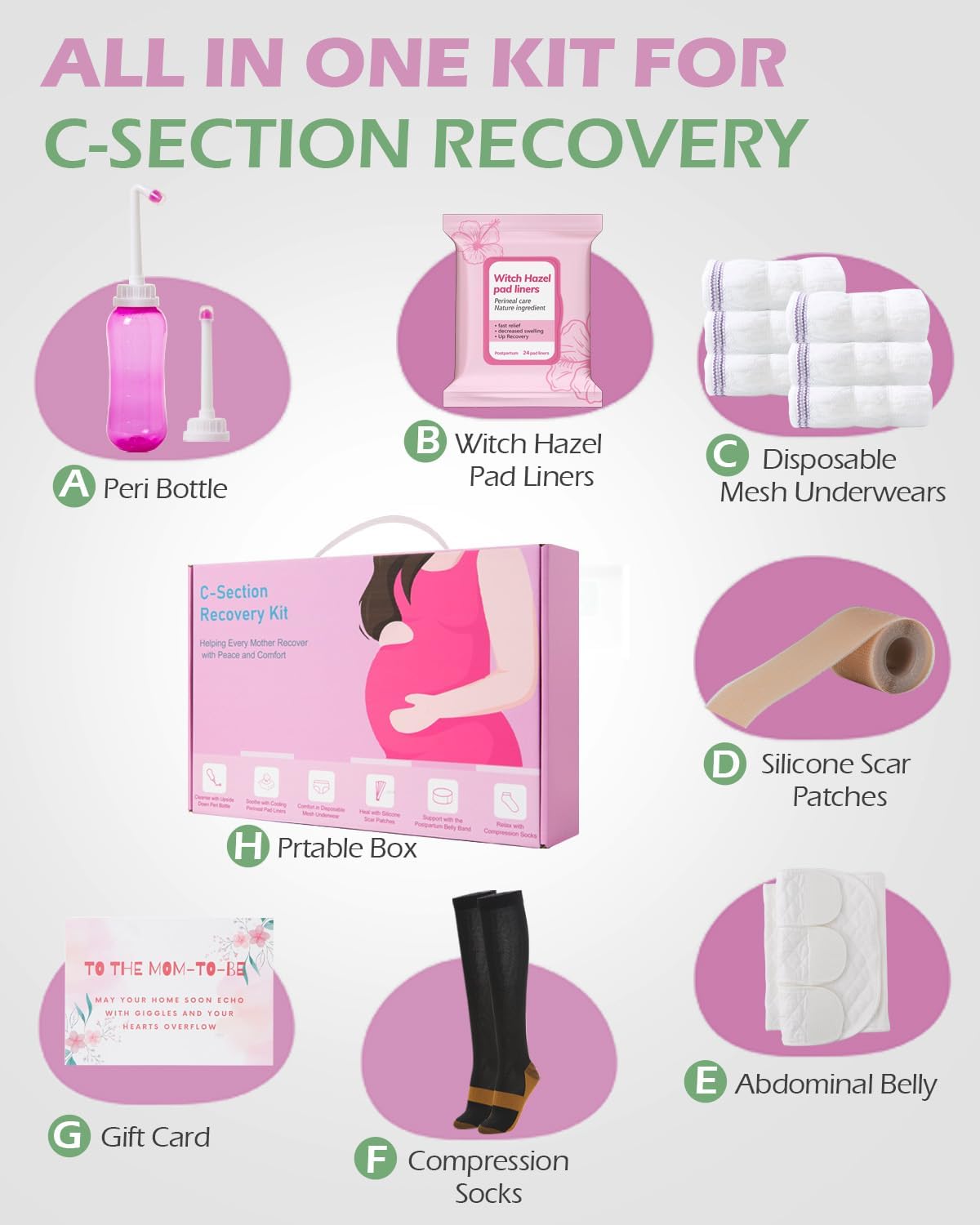 Kit de Recuperación Parto Cesárea