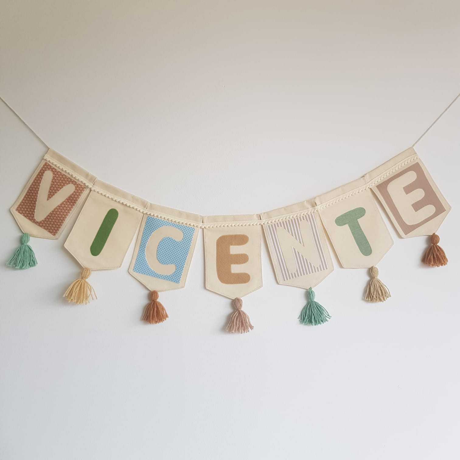 Banderin Personalizado Green