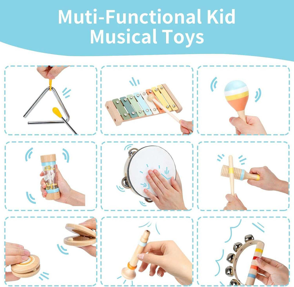 Set de instrumentos musicales