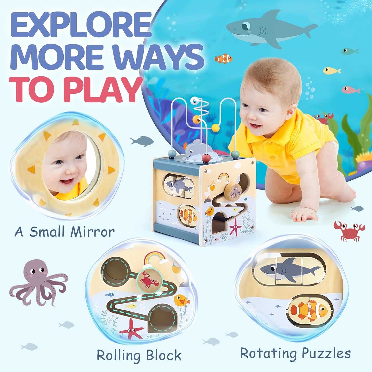 Cubo Montessori Mar