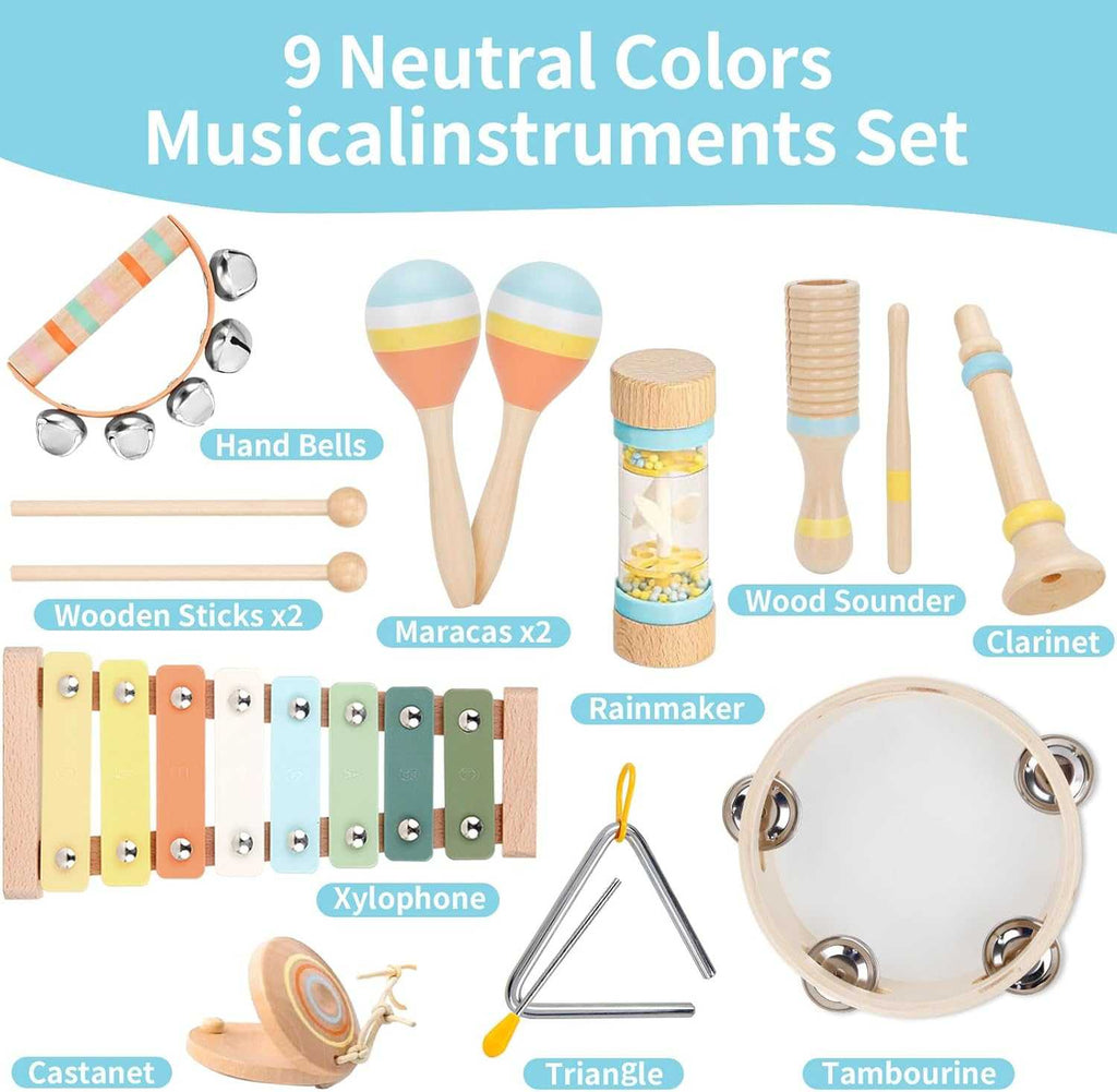 Set de instrumentos musicales