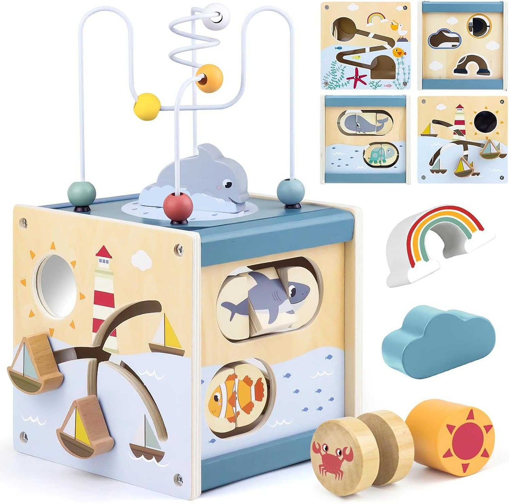 Cubo Montessori Mar