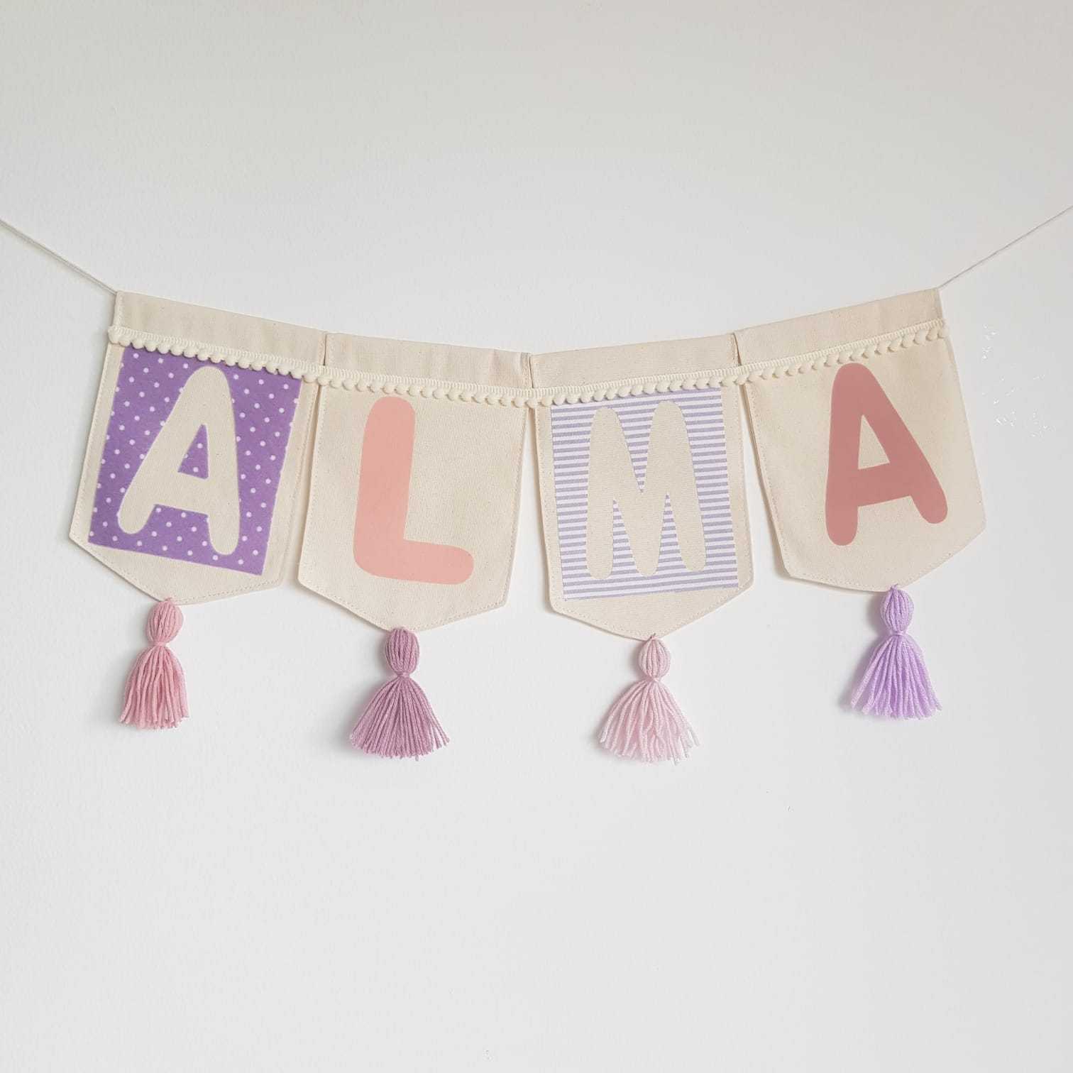 Banderin Personalizado Cute