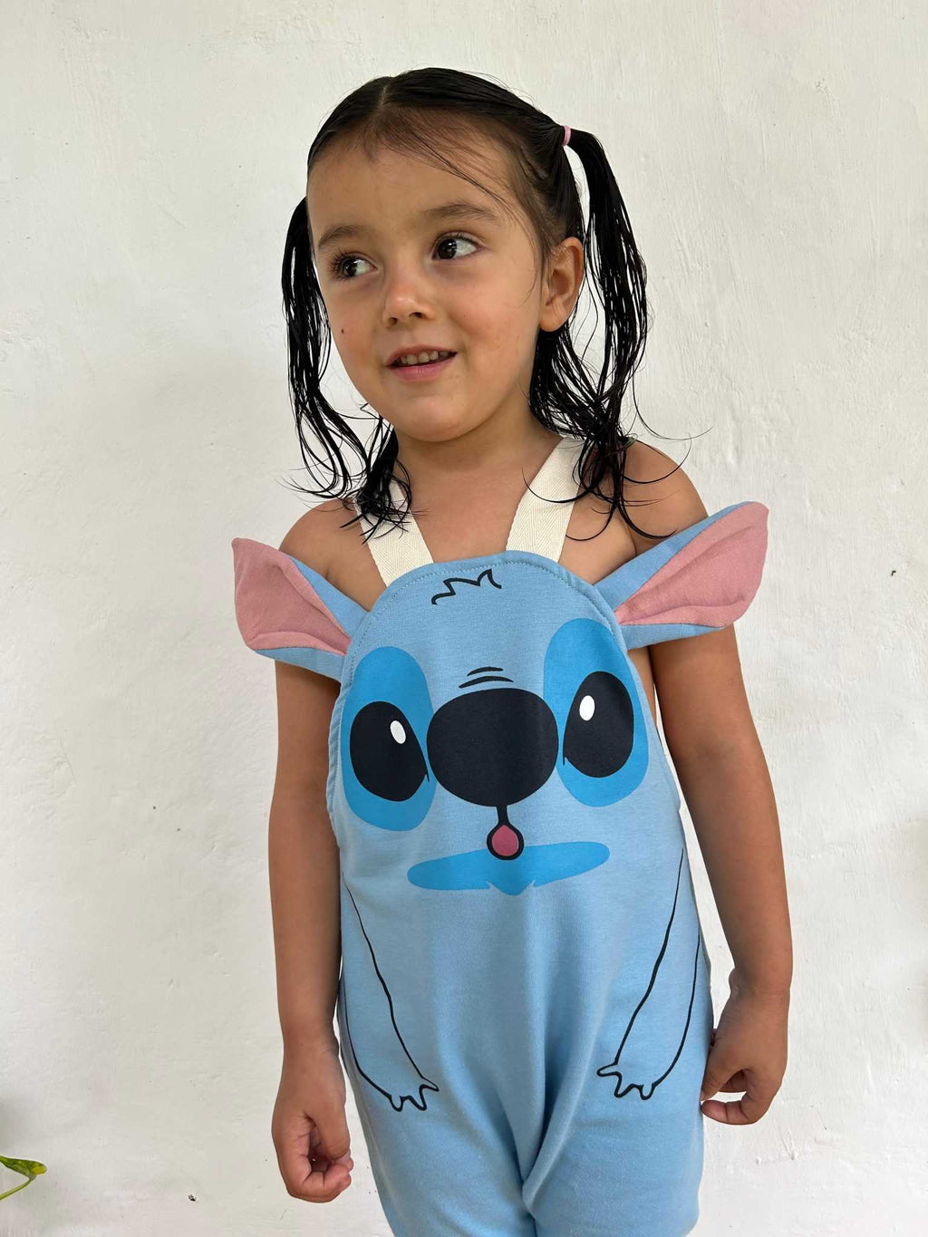 Overol Stitch Tallas 0 a 4t