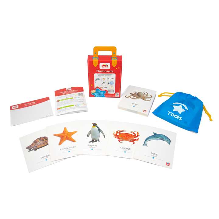 Flash Cards Animales del Agua