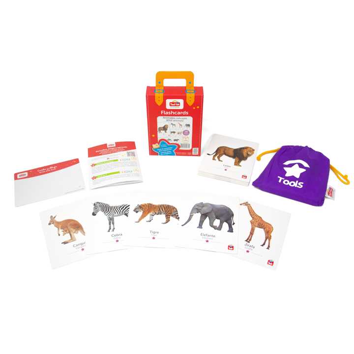Flash Cards Animales Salvajes