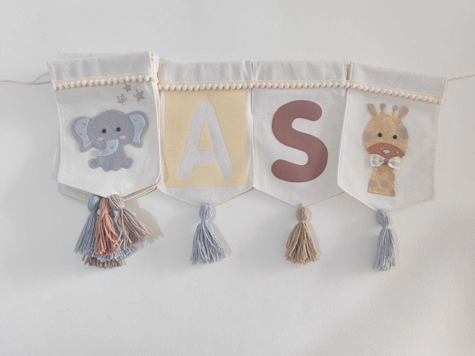 Banderin Personalizado Animals Yey