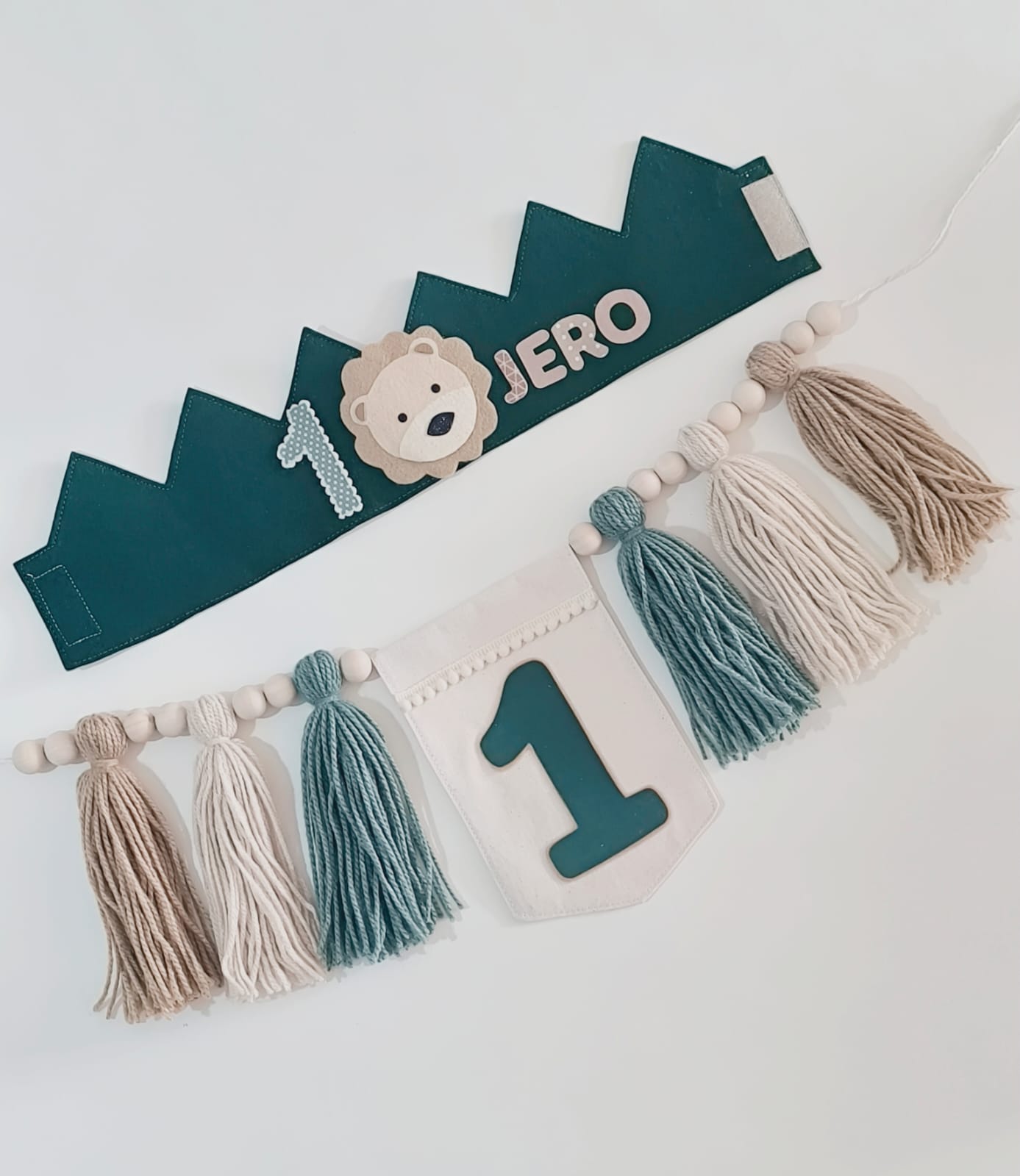 Set 1 año León Personalizado