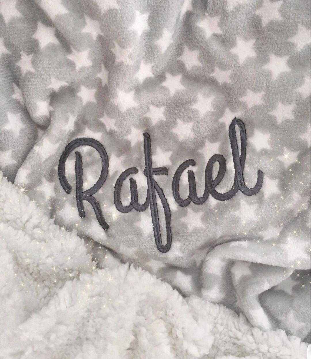 Cobija Doble Faz Estrellas Gris