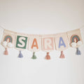 Banderin Personalizado Rainbow Blue