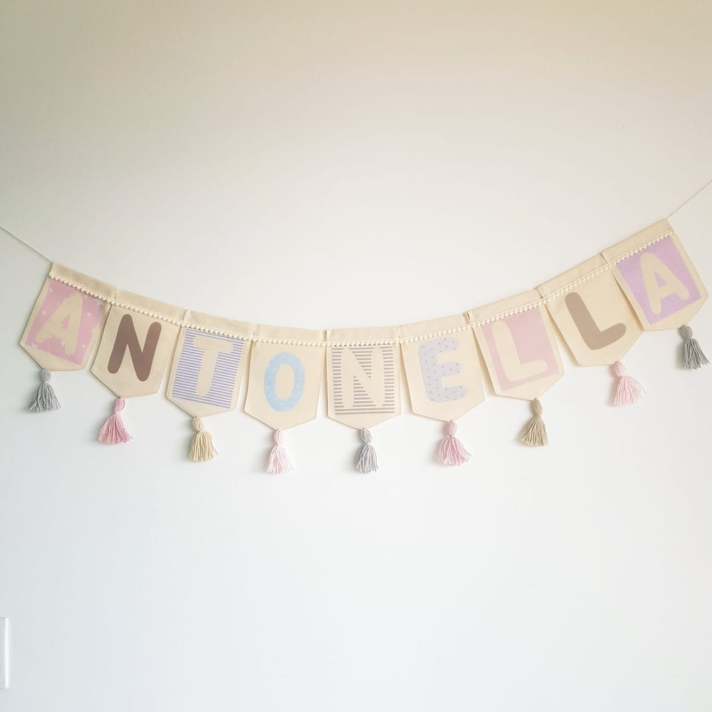 Banderin Personalizado Purple