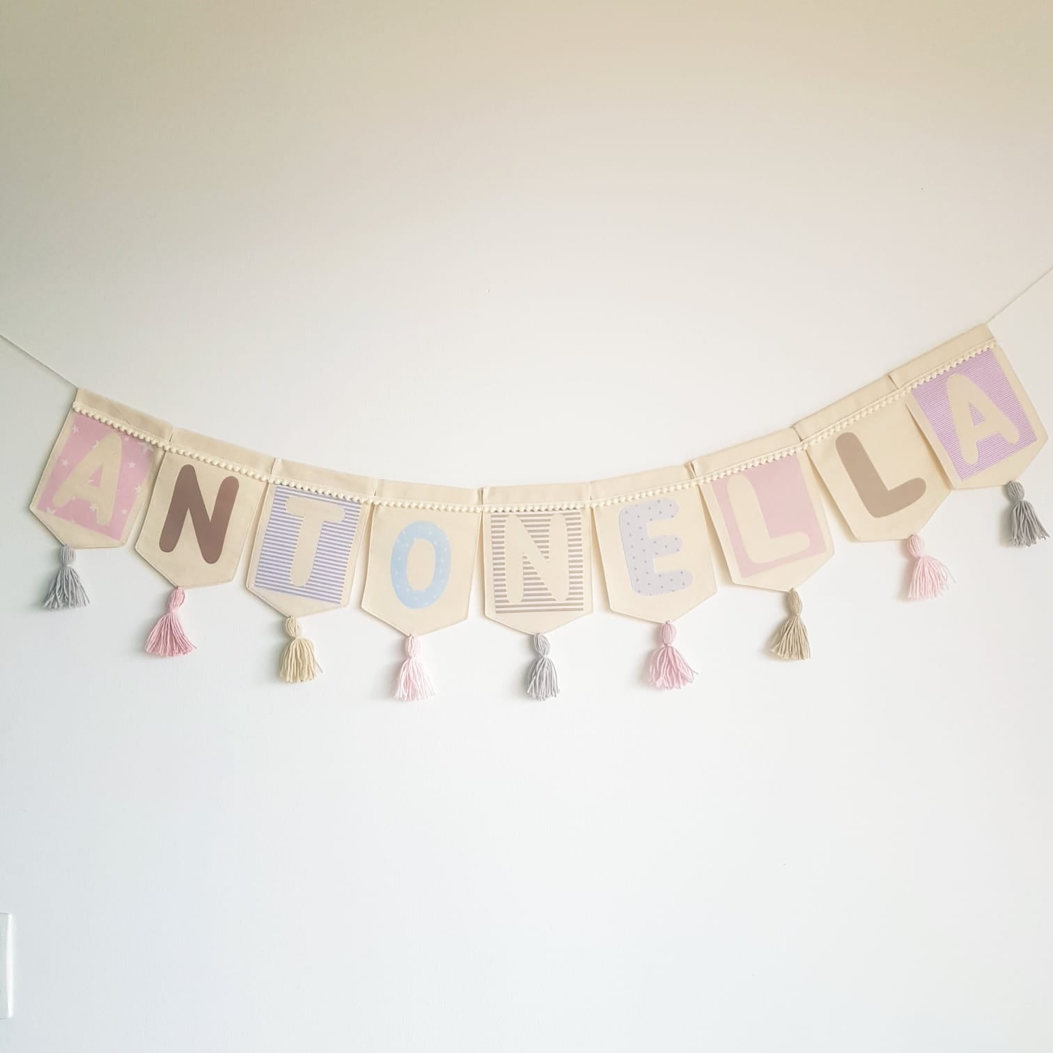 Banderin Personalizado Purple