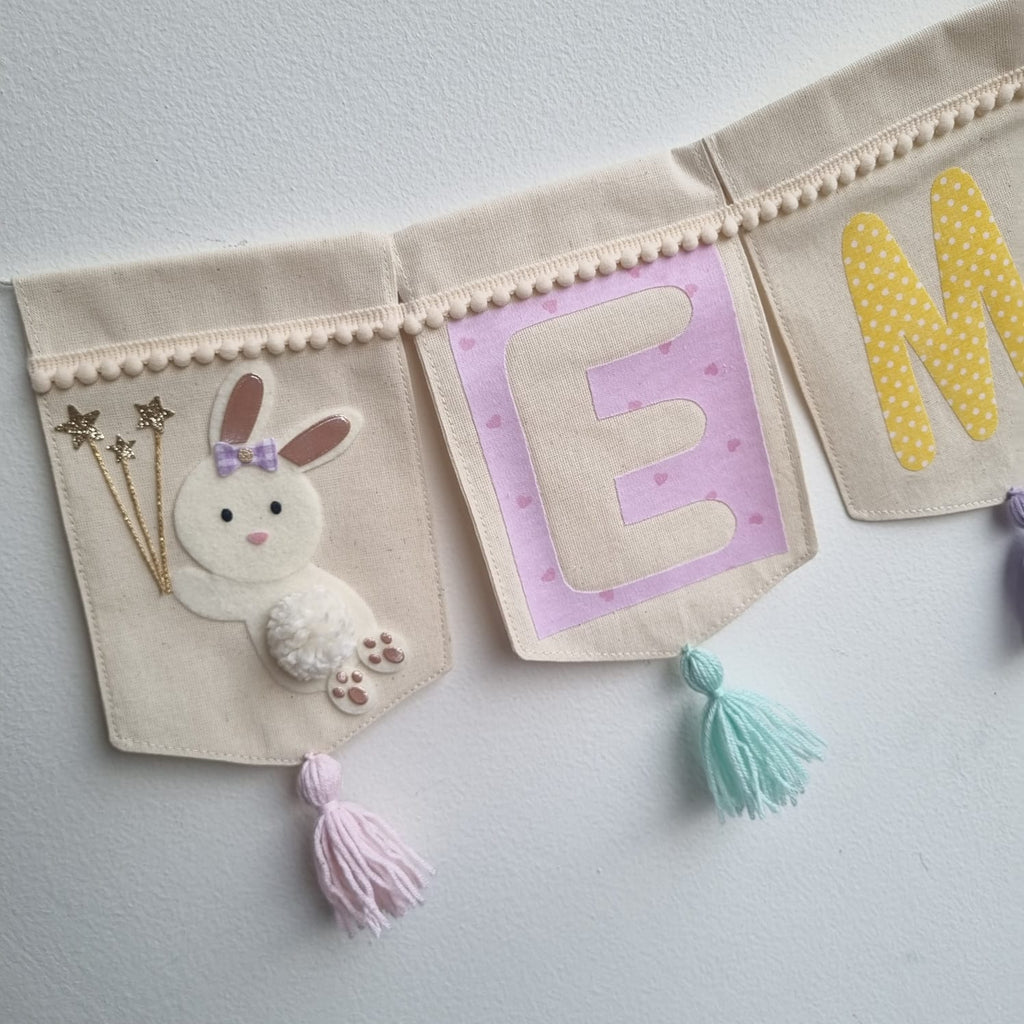 Banderin Personalizado Rainbow Bony