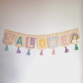 Banderin Personalizado Rainbow Fest