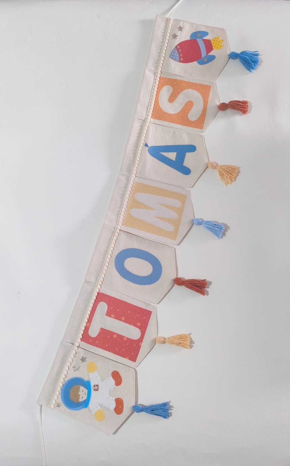 Banderin Personalizado Space