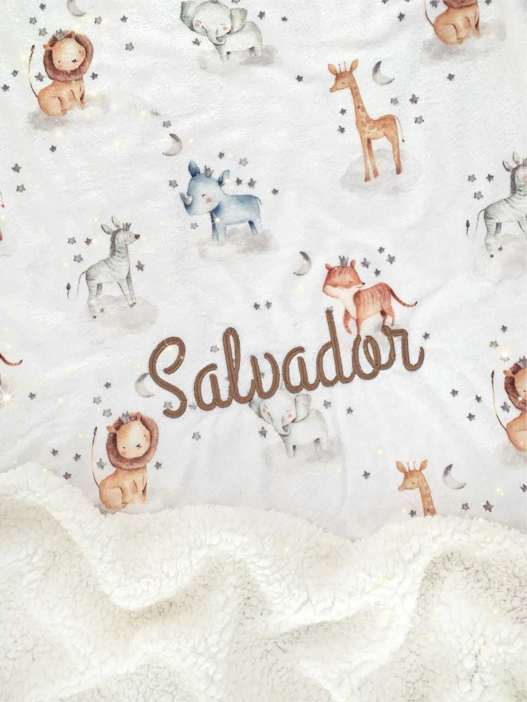 Cobija Doble Faz Animalitos Selva