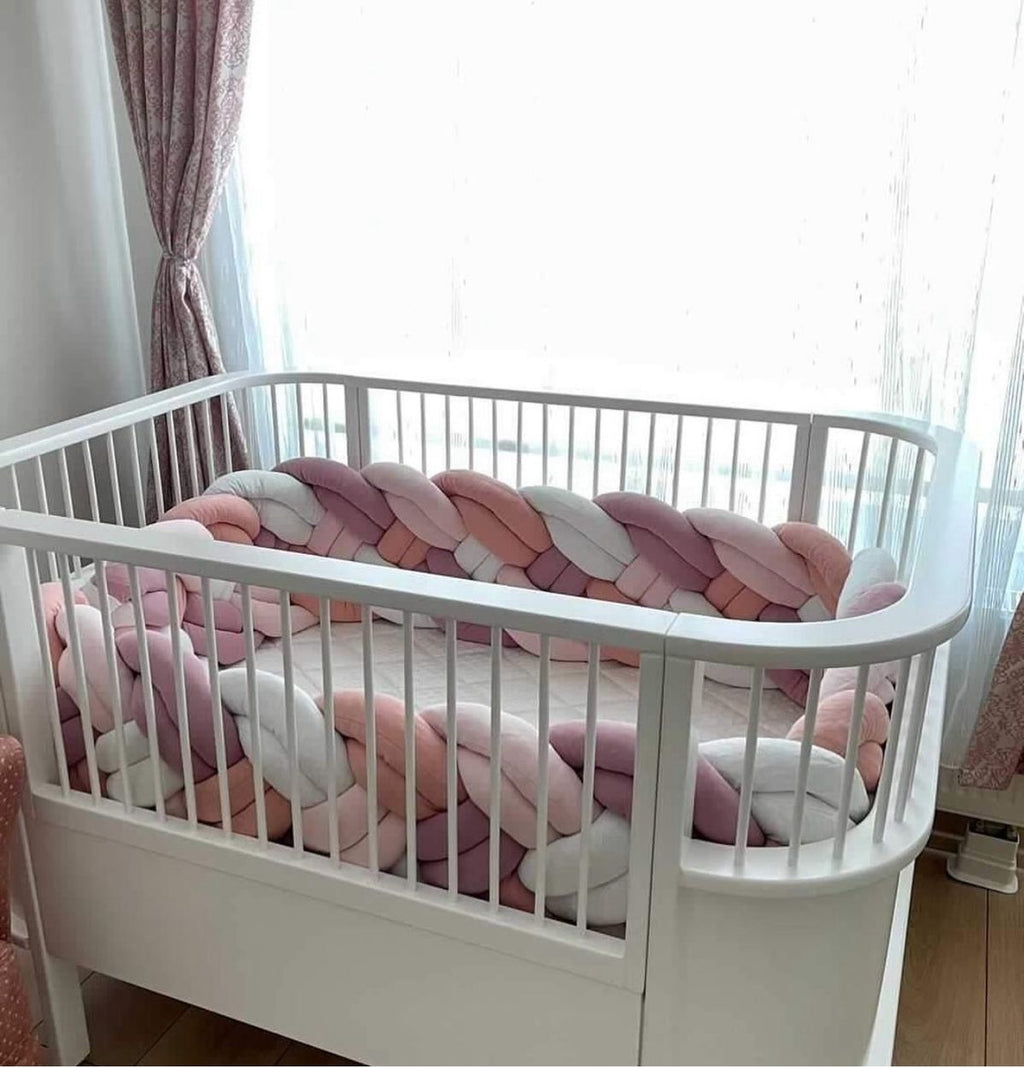 Protector de Cuna Trenzado 6 Líneas