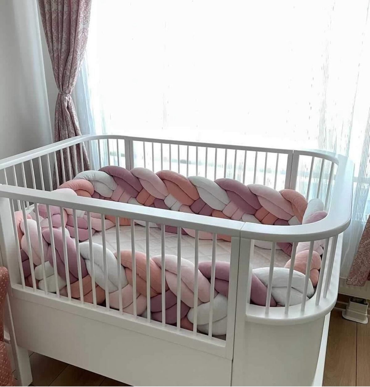 Protector de Cuna Trenzado 6 Líneas
