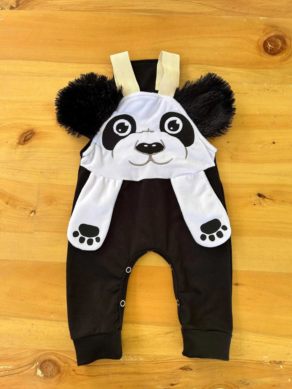 Overol Panda Tallas 6-9m a 5T