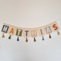 Banderin Personalizado Wood