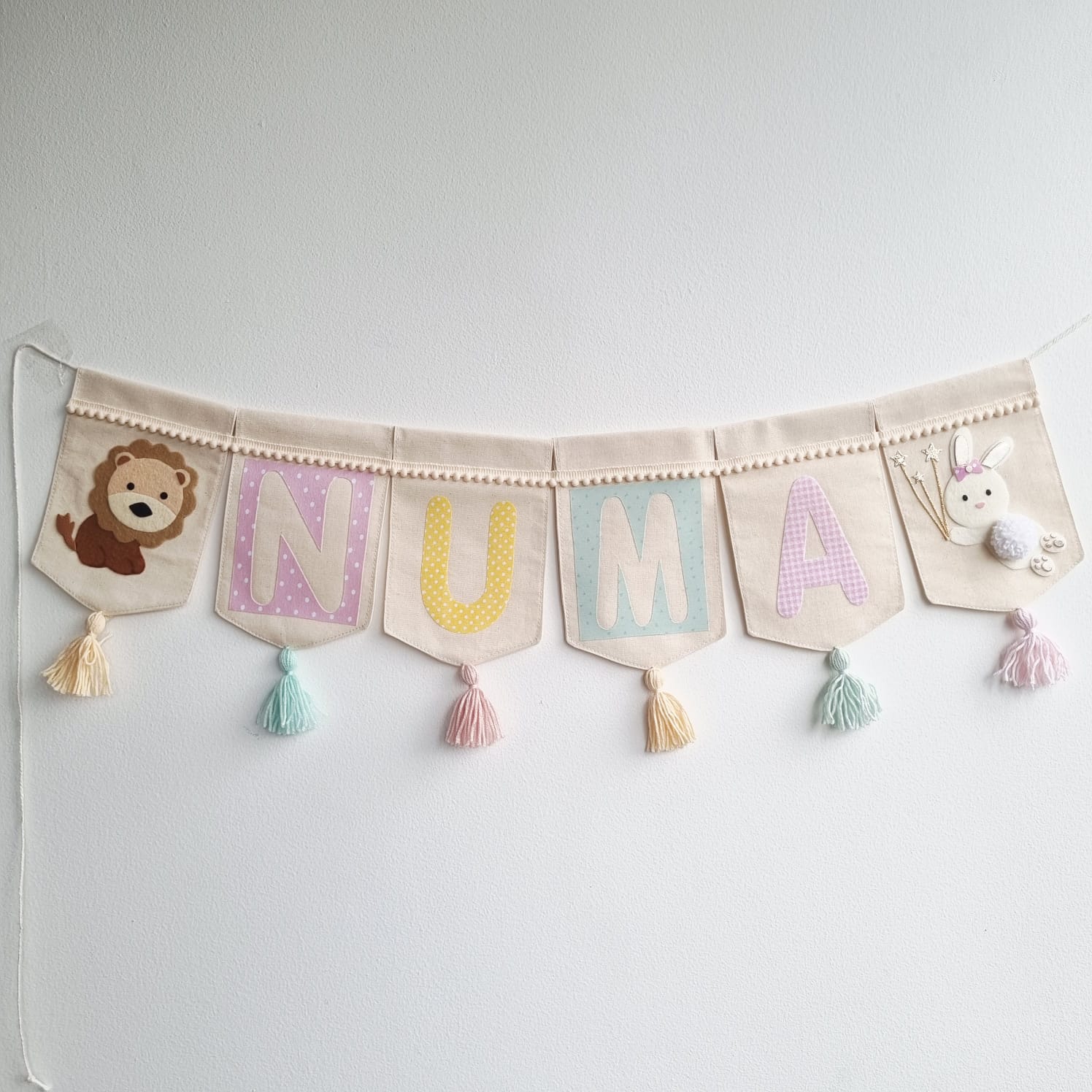 Banderin Personalizado Bony Lion