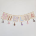 Banderin Personalizado Purple