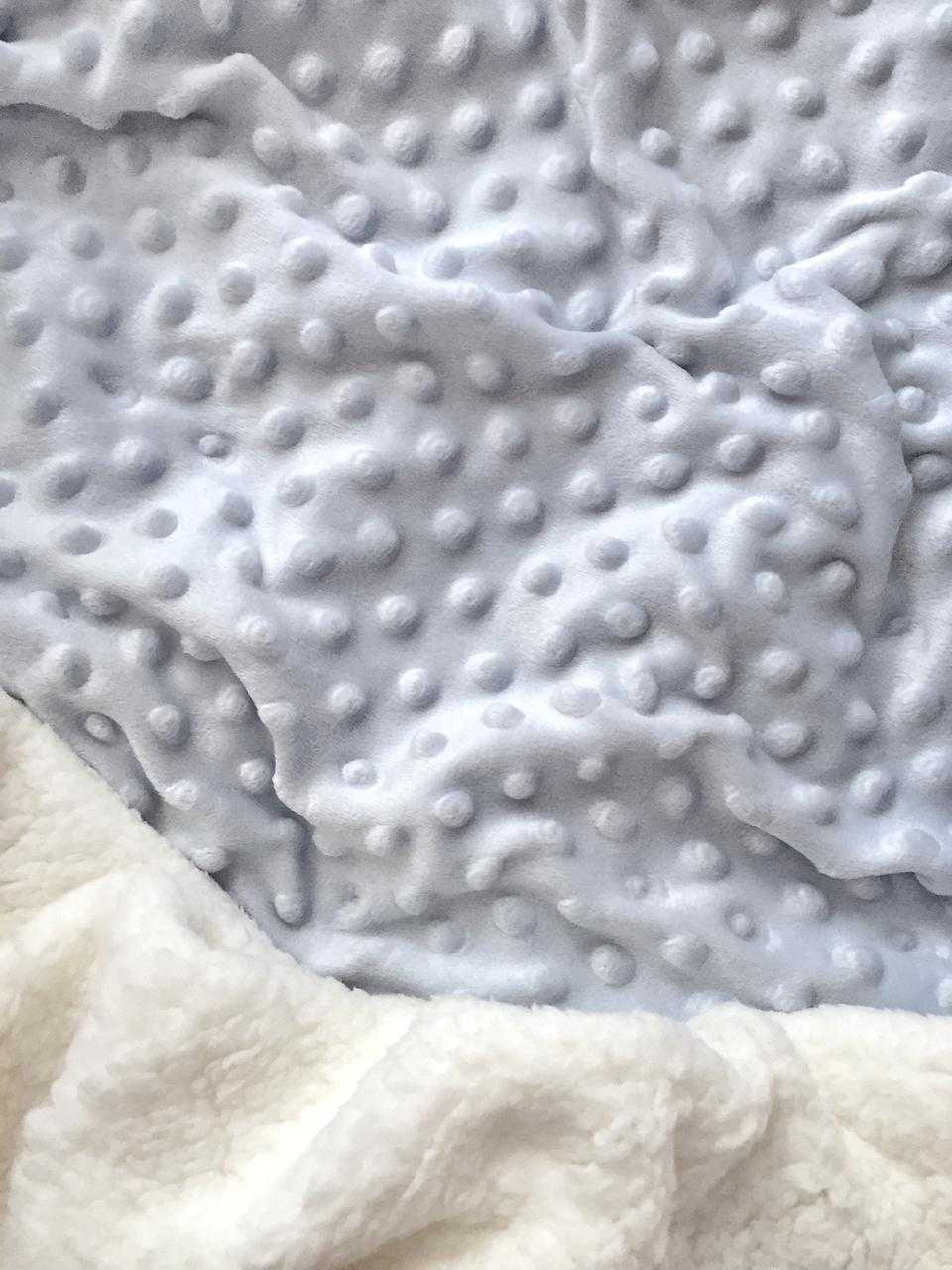 Cobija Doble Faz Burbujas Gris
