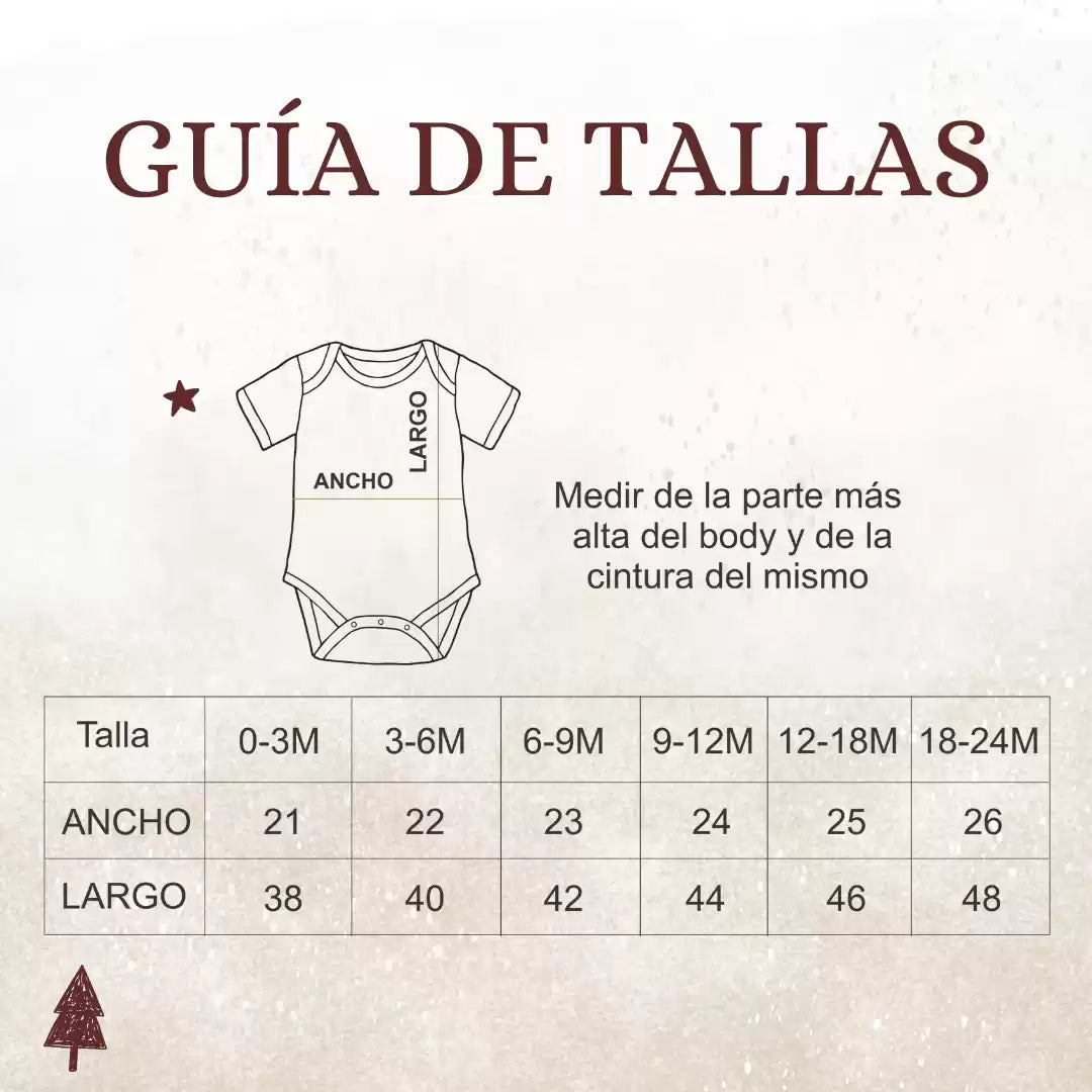 Set x 3 Bodys Primera Navidad | Velitas | Año Nuevo
